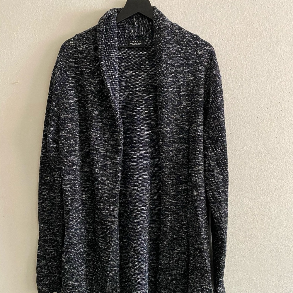 ZARA Blue Cardigan